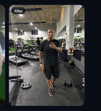 Photo after — −25 kg